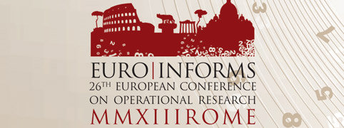 26° EUROPEAN CONFERENCE ON OPERATIONAL RESEARCH