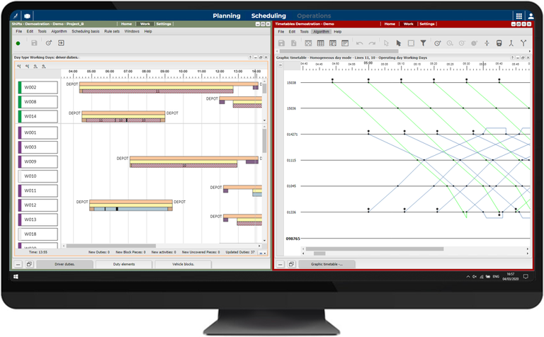 Work Simultaneously on your Planning and Scheduling