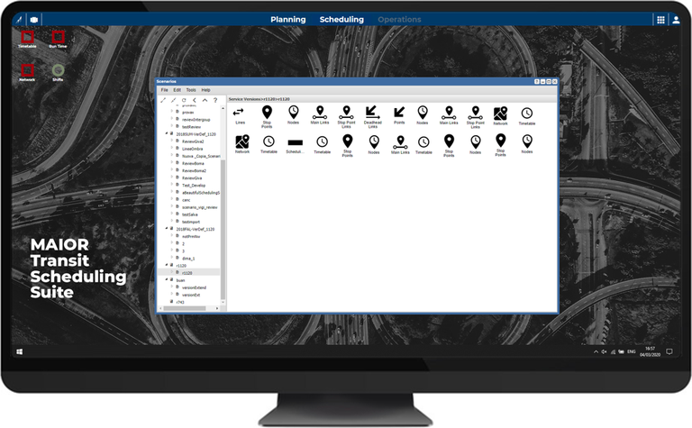 Work on new Scheduling Scenarios